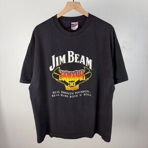 Vintage Lynard Skynyrd 30 Year World Tour 2003 Y2K T Shirt Jim Beam Size XXL